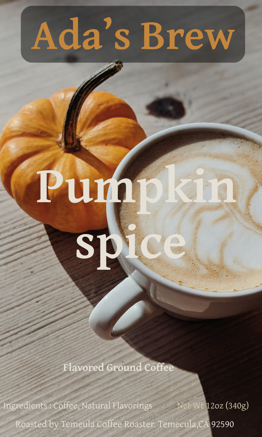 Pumpkin Spice Flavored Coffee